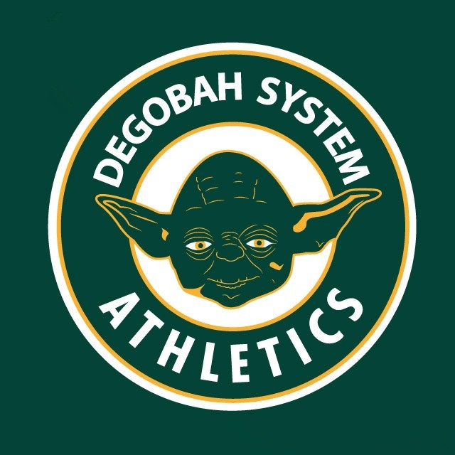 Oakland Athletics Star Wars Logo DIY iron on transfer (heat transfer)